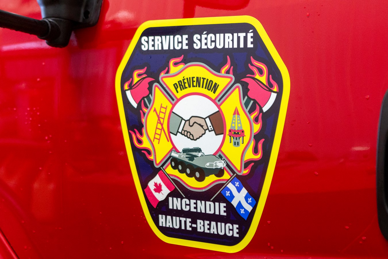 Un camion neuf pour les pompiers de la Haute-Beauce