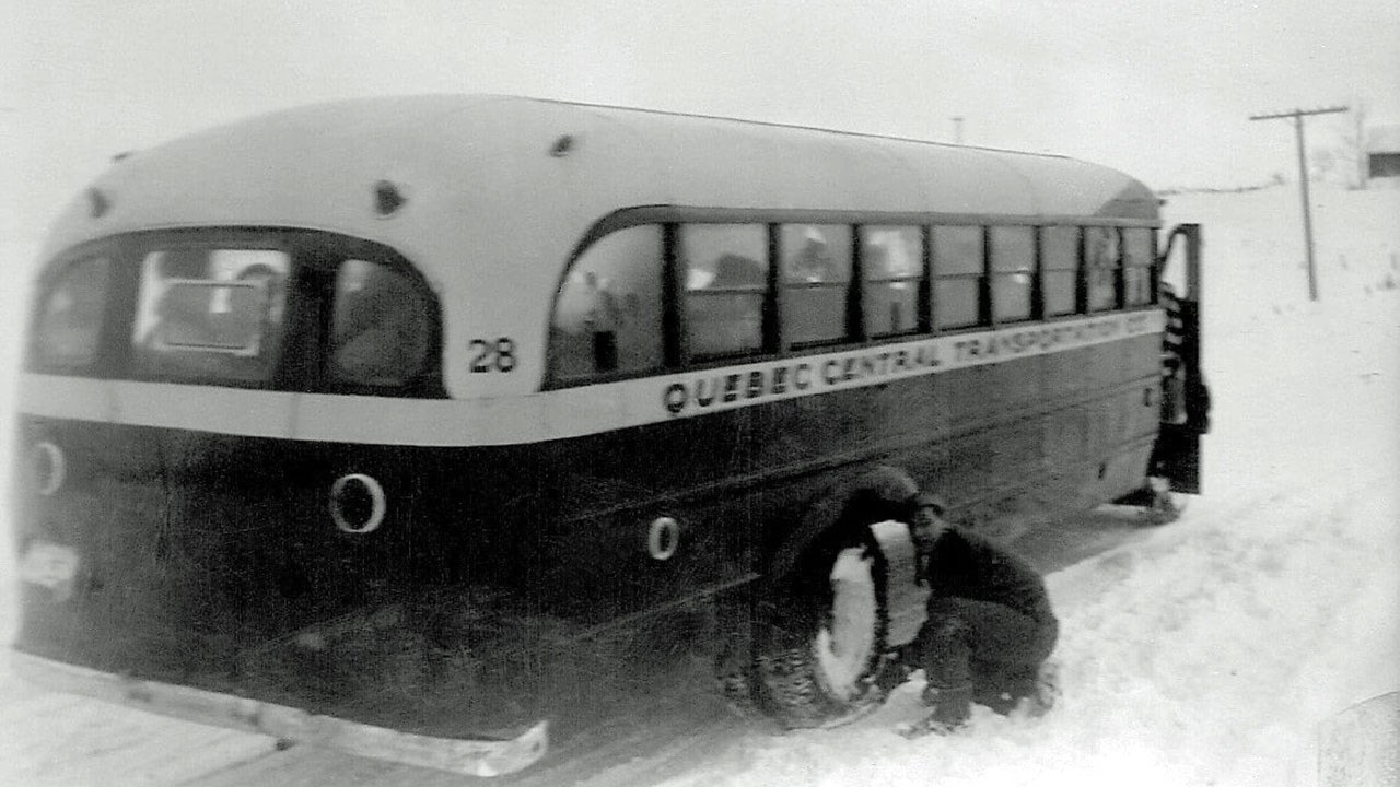 Un service d'autobus à Saint-Georges... autrefois