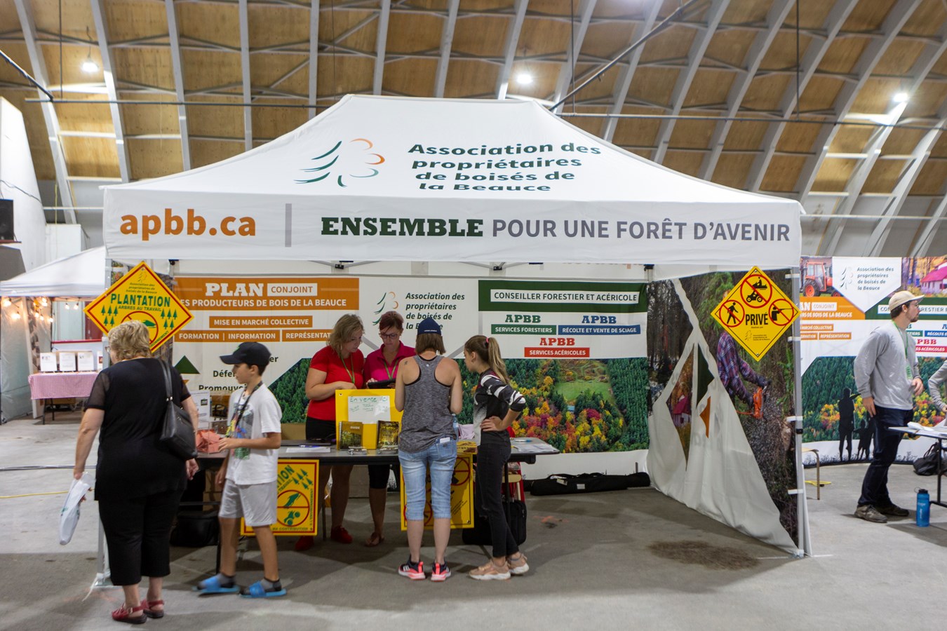 Le Grand Week-End acéricole et forestier de Beauce continue aujourd'hui