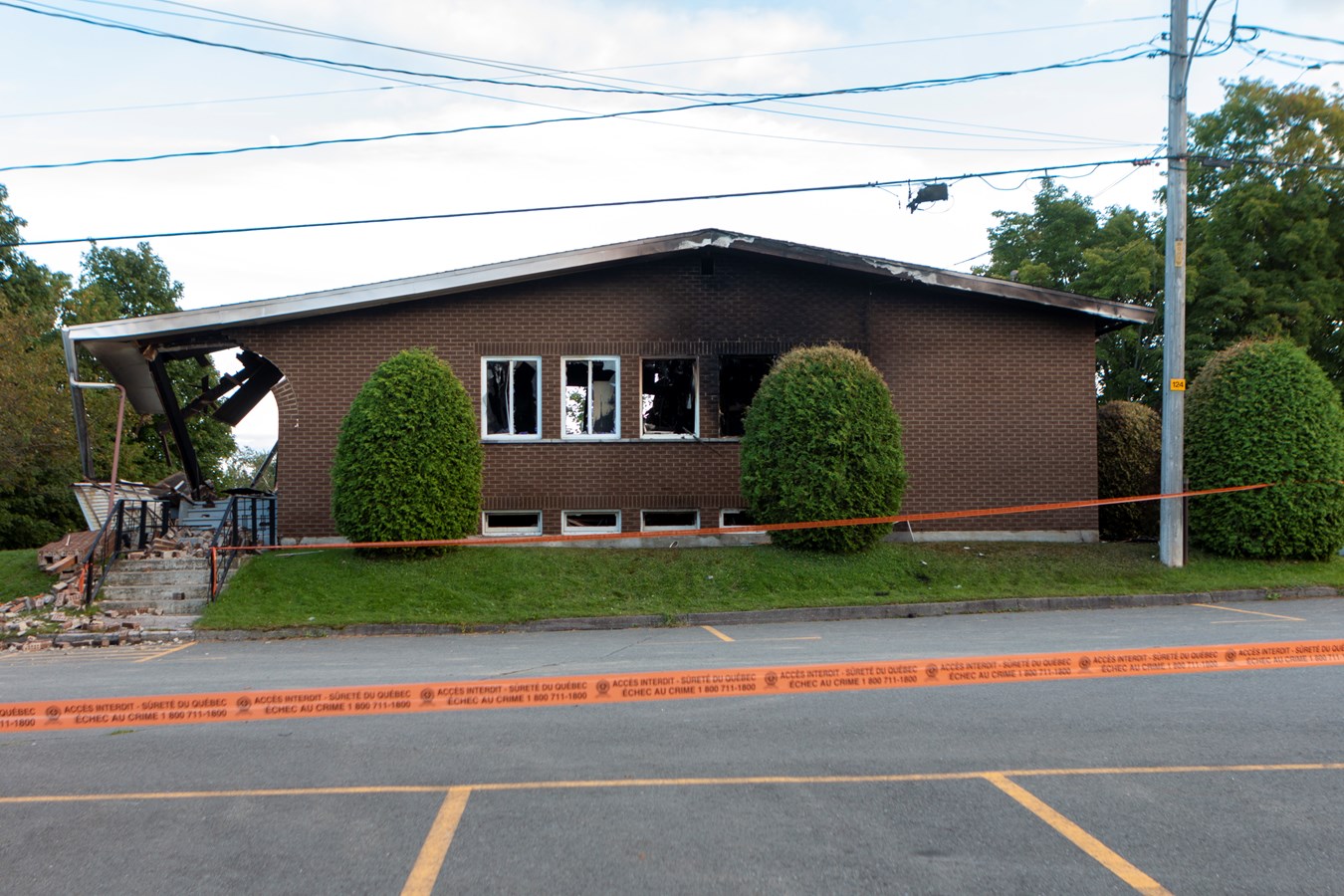 Incendie du presbytère de Saint-Benoit: l'enquête se poursuit