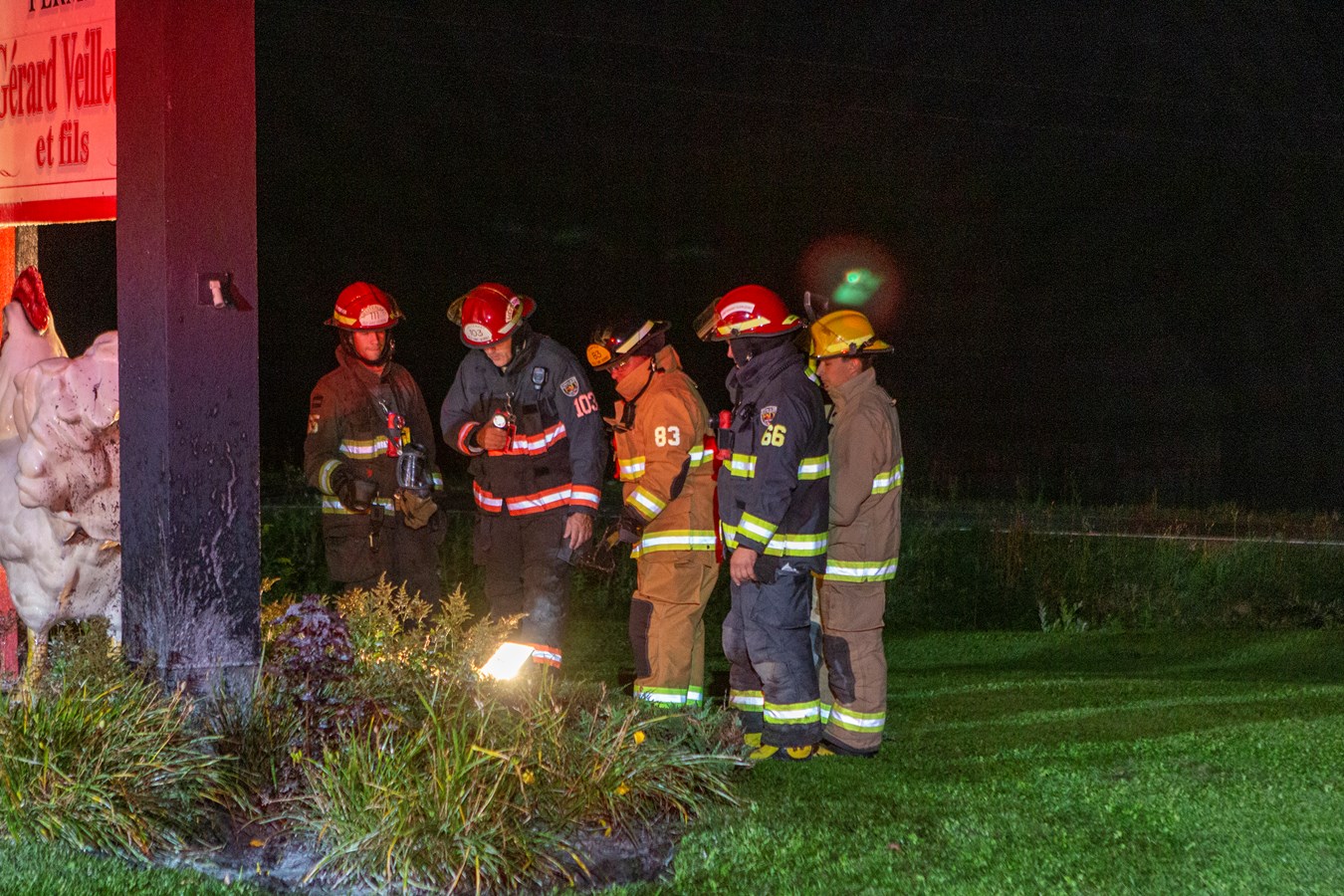 Deux blessés dans une sortie de route à Saint-Georges