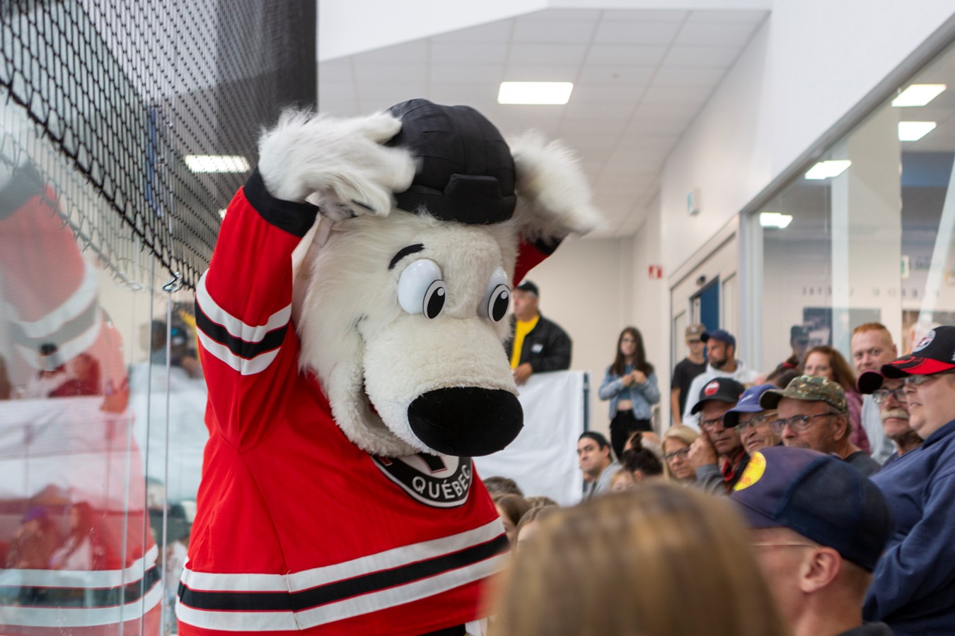 Un premier match au Centre Frameco de Saint-Joseph-de-Beauce
