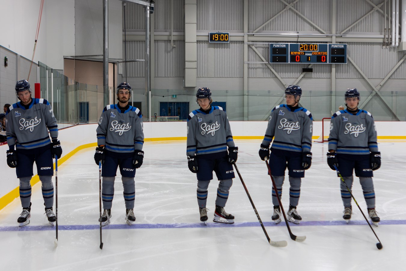 Un premier match au Centre Frameco de Saint-Joseph-de-Beauce