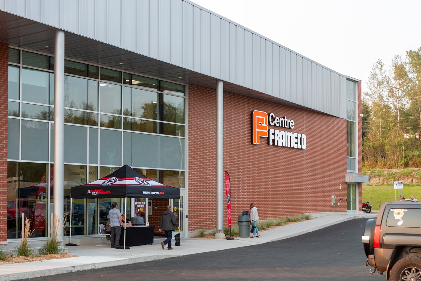 Un premier match au Centre Frameco de Saint-Joseph-de-Beauce