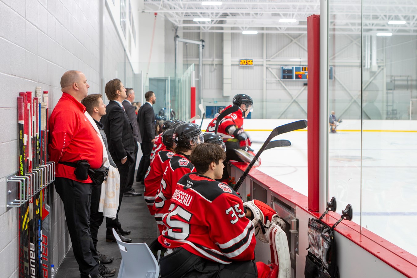Un premier match au Centre Frameco de Saint-Joseph-de-Beauce