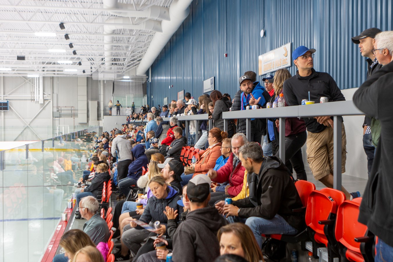Un premier match au Centre Frameco de Saint-Joseph-de-Beauce