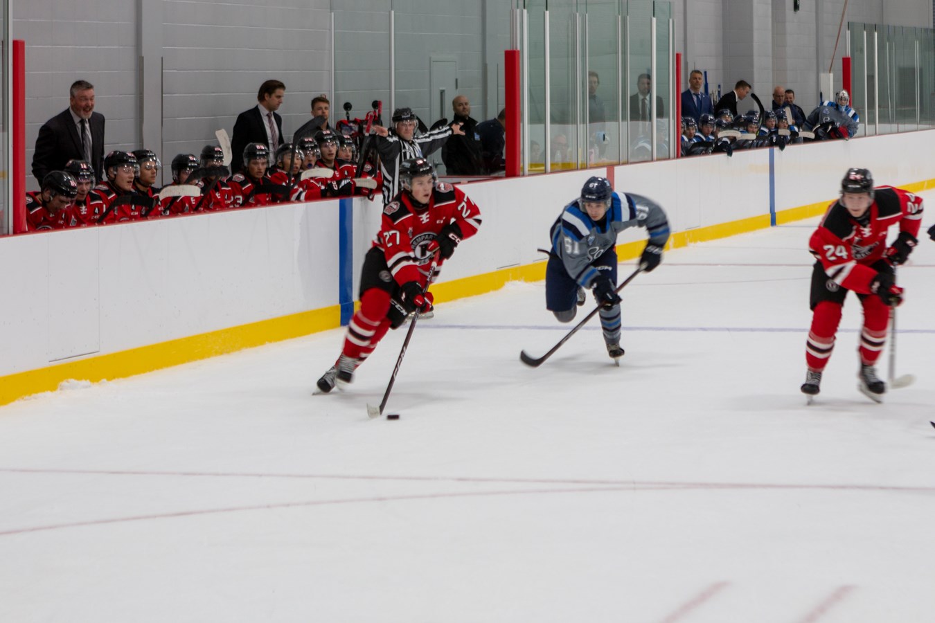 Un premier match au Centre Frameco de Saint-Joseph-de-Beauce