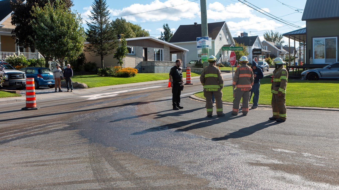 Déversement Saint-Bernard