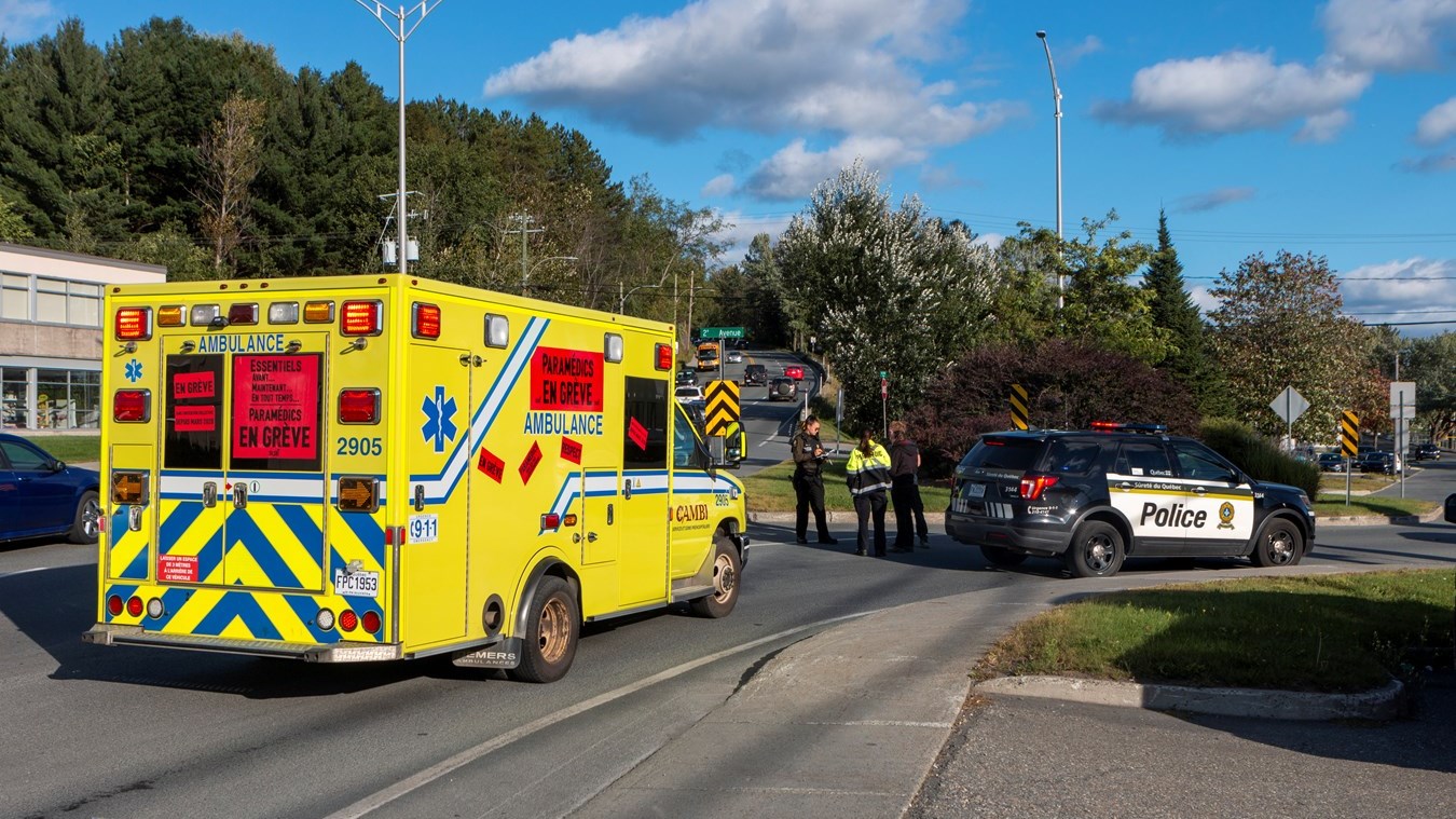 Accident 2e Avenue & boulevard Lacroix