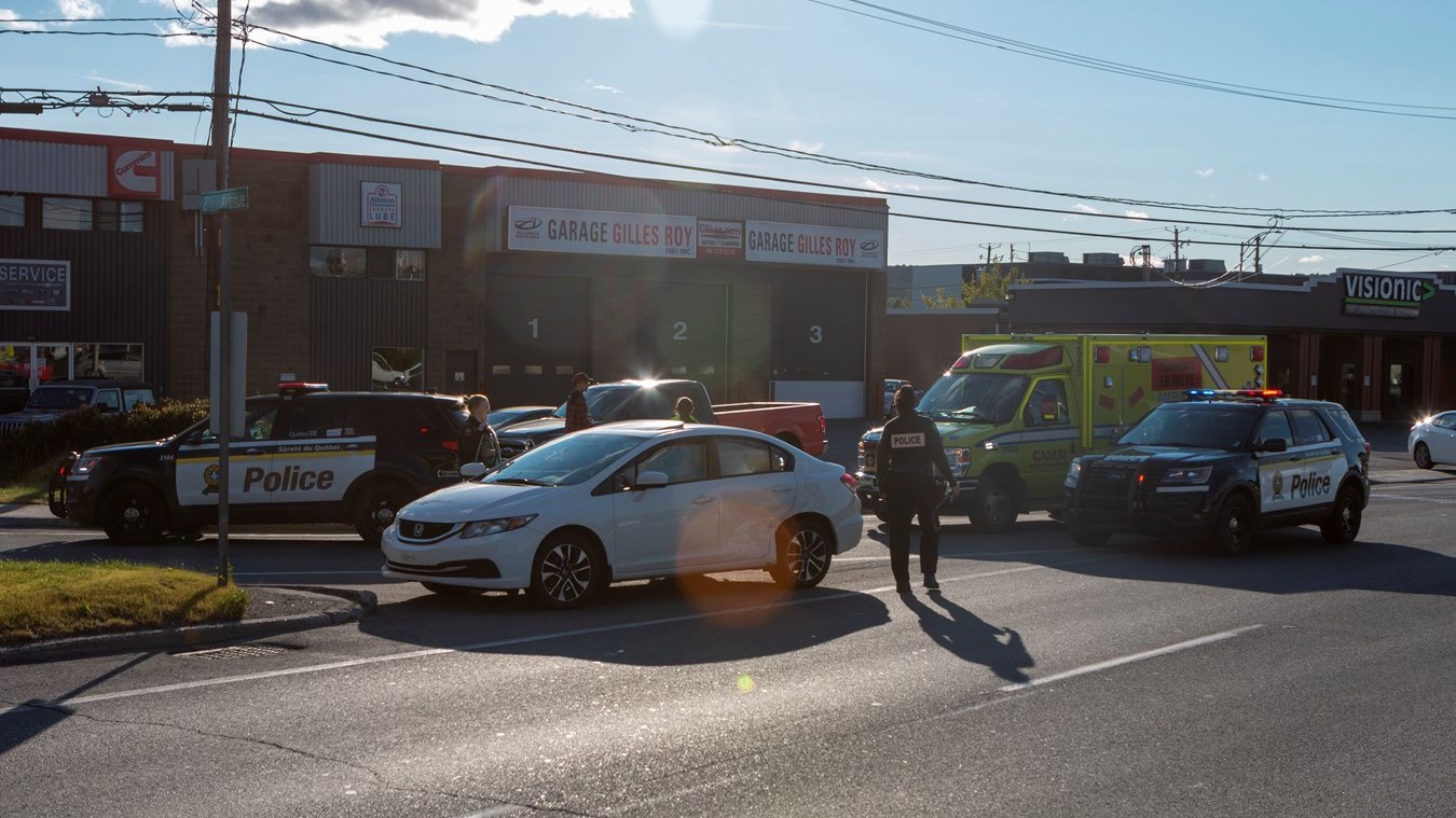 Accident 2e Avenue & boulevard Lacroix