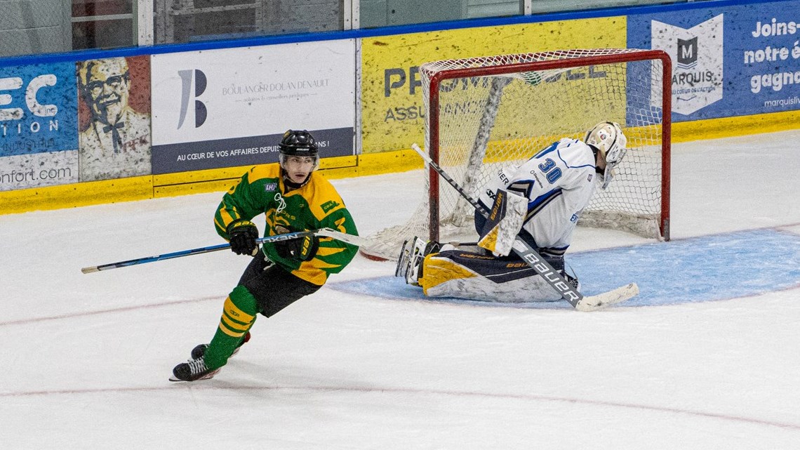 Hockey: victoire en prolongation pour les Condors