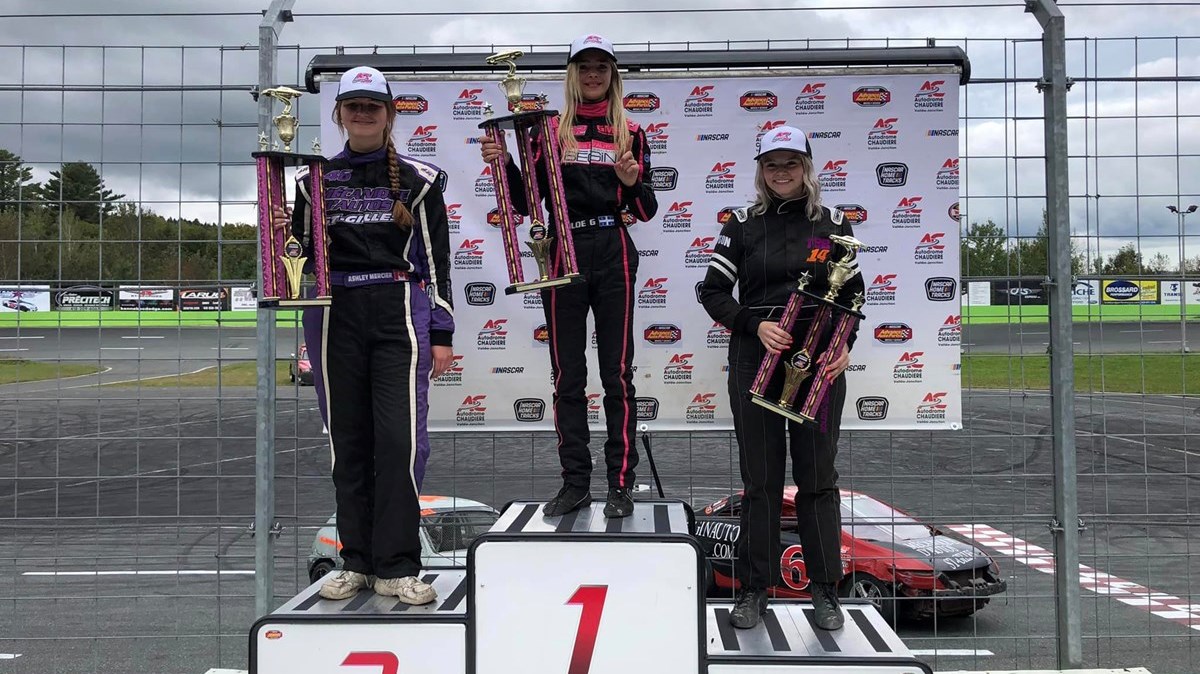 Podium Triple couronne féminine