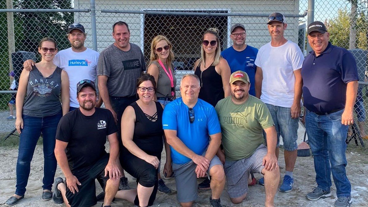 Le tournoi de la ligue de balle donnée Haute-Beauce récolte 10 000$