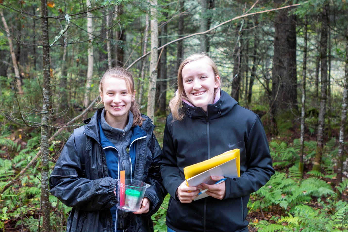 Des étudiants du Cégep Beauce-Appalaches vivent un laboratoire en plein air