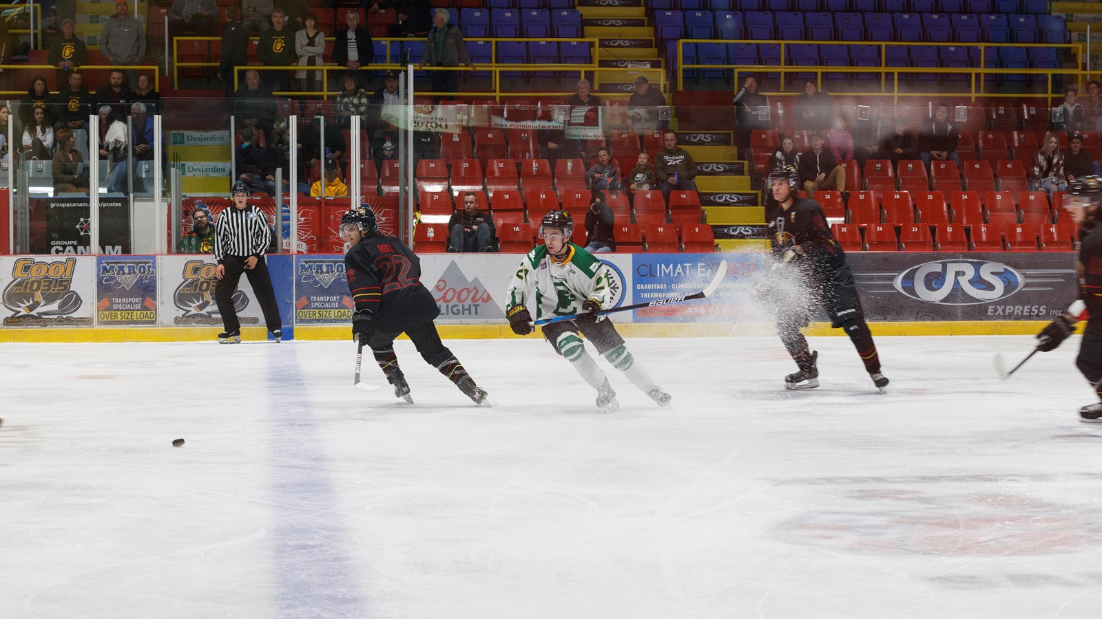Une murale des anciens Condors inaugurée au Centre sportif Lacroix-Dutil