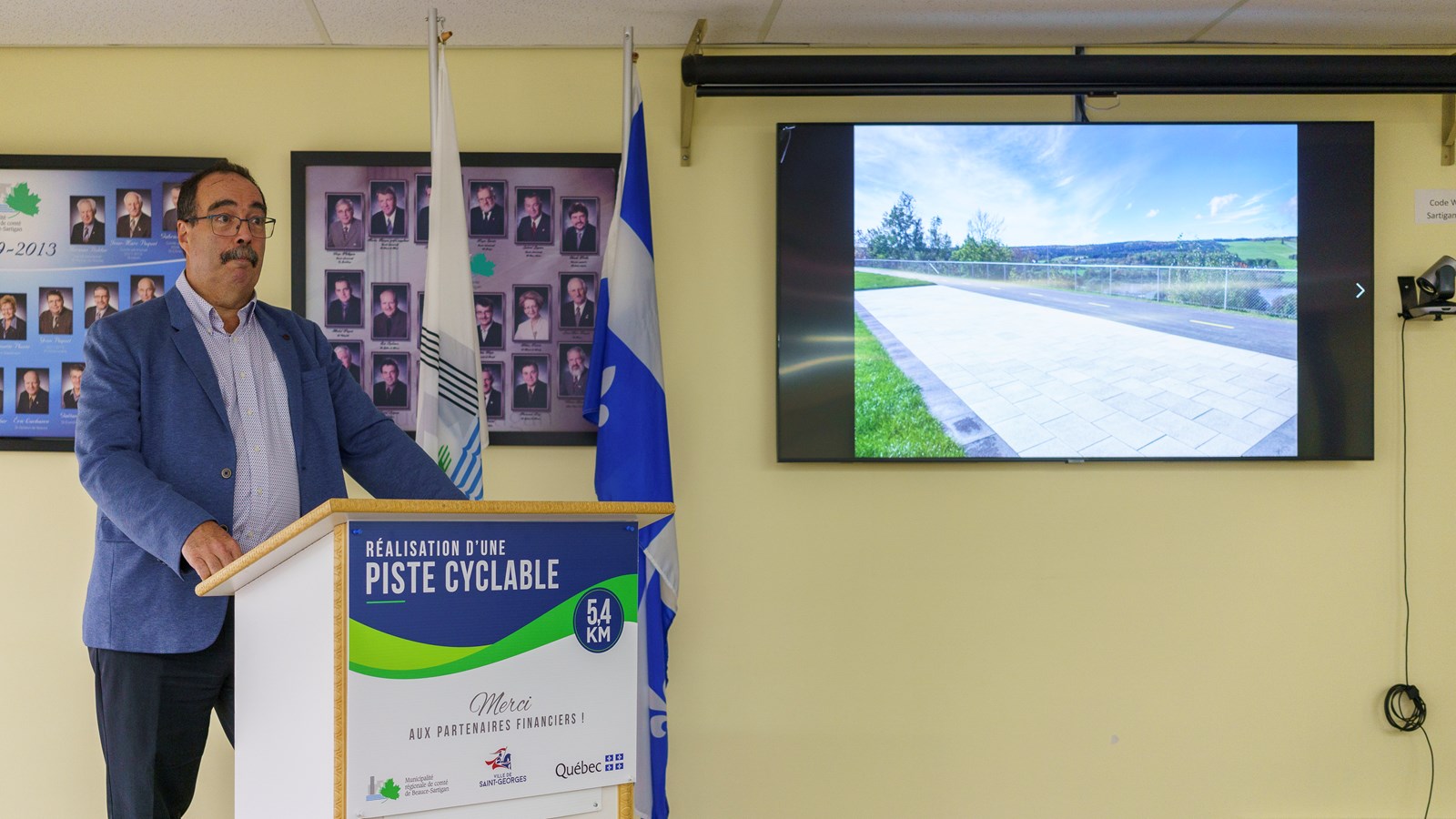 Luc Bergeron, directeur général adjoint de la MRC Beauce-Sartigan