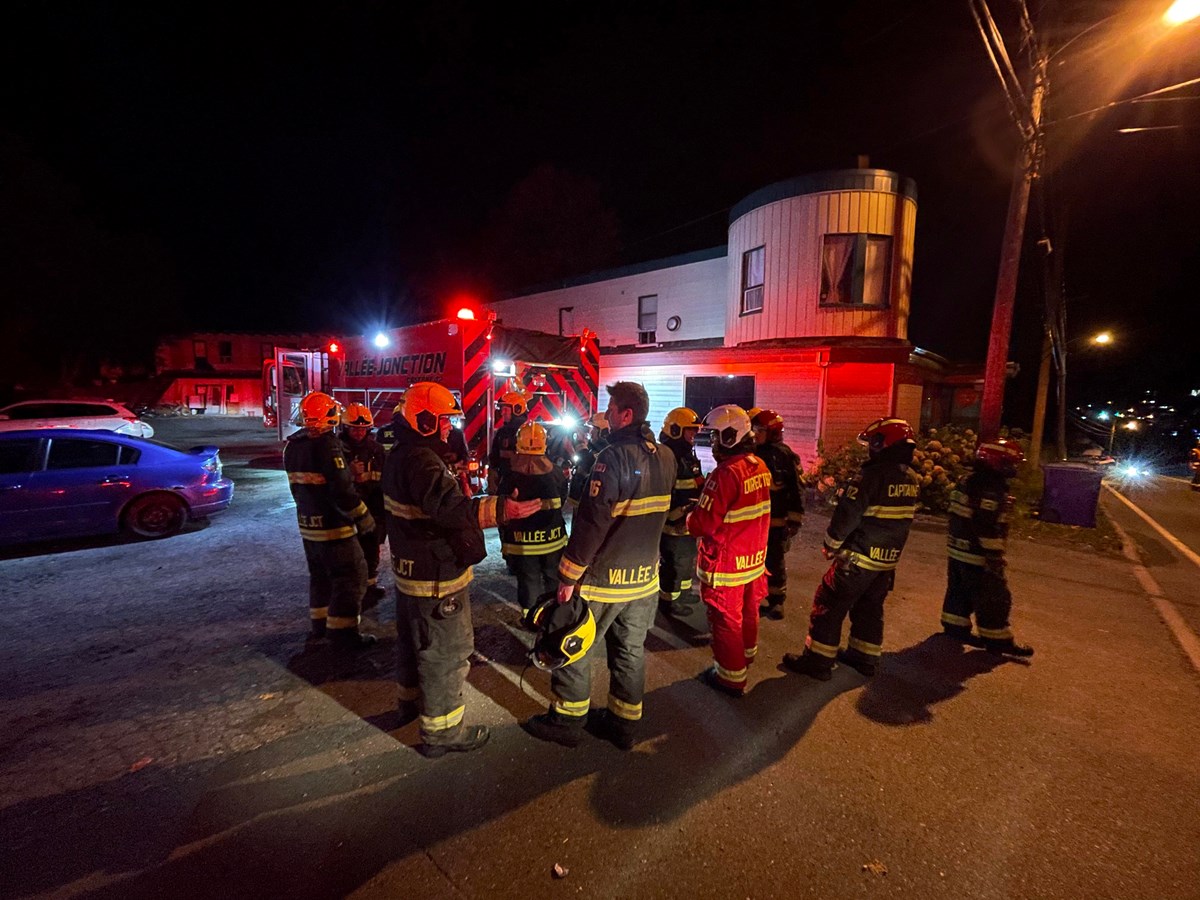 Collision sur la route 204 à Saint-Georges