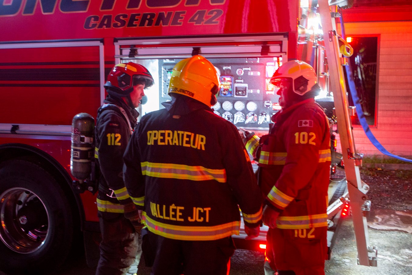Collision sur la route 204 à Saint-Georges