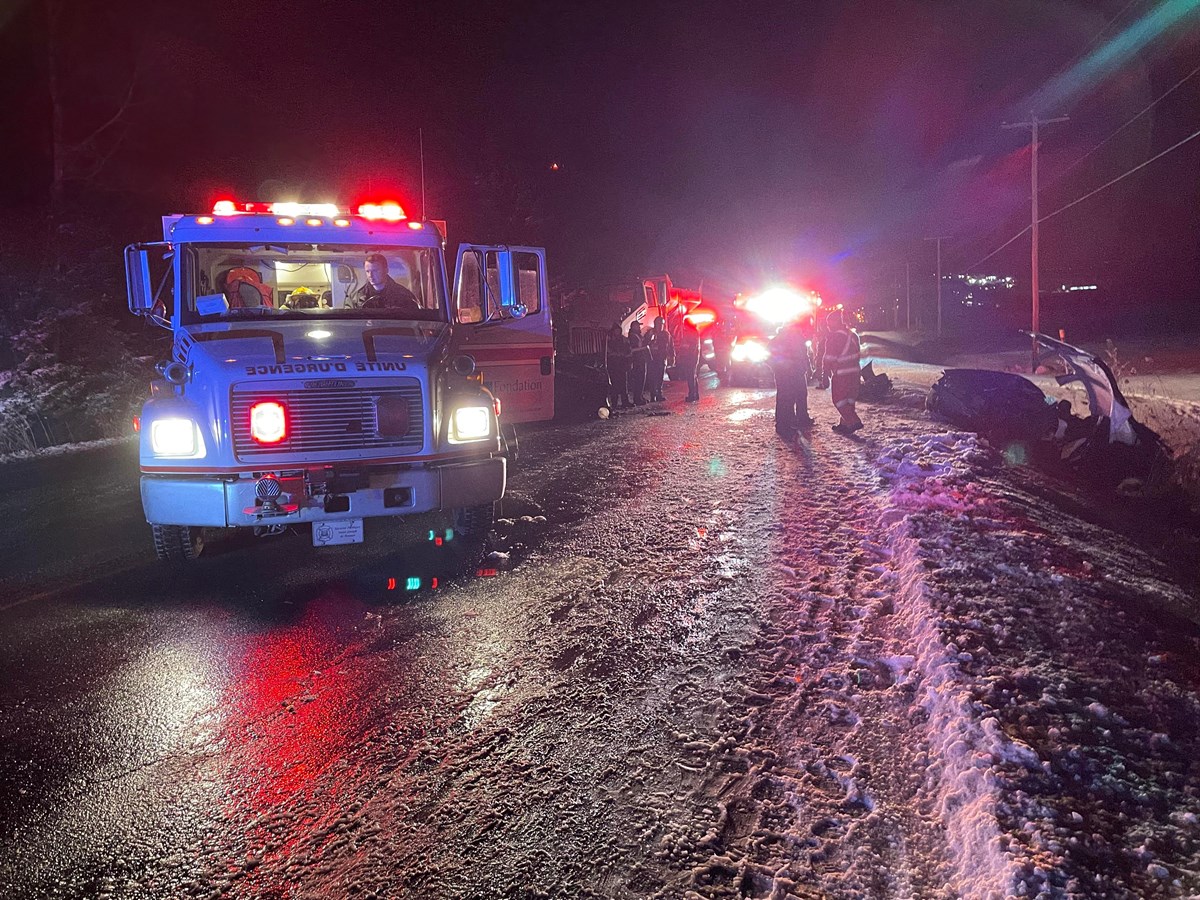 Face à face à Vallée-Jonction hier soir
