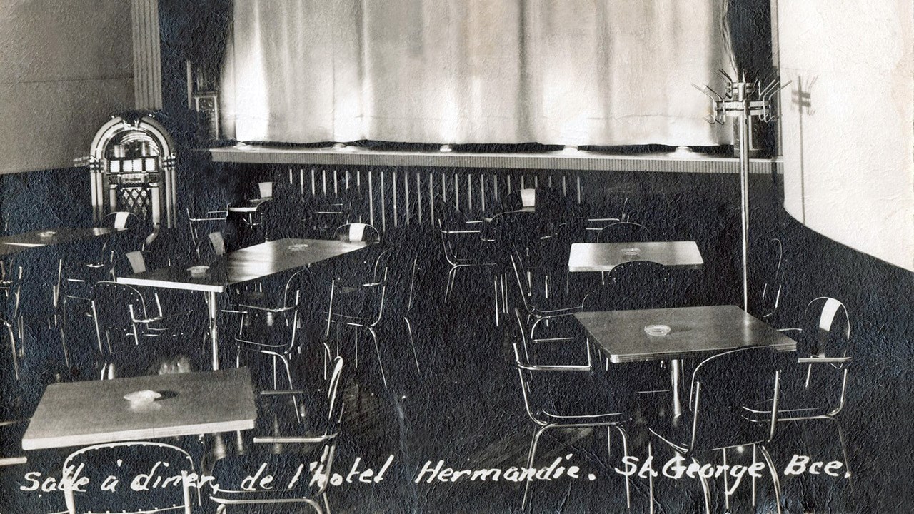 Le fameux hôtel Hermandi d'autrefois sur la 2e Avenue