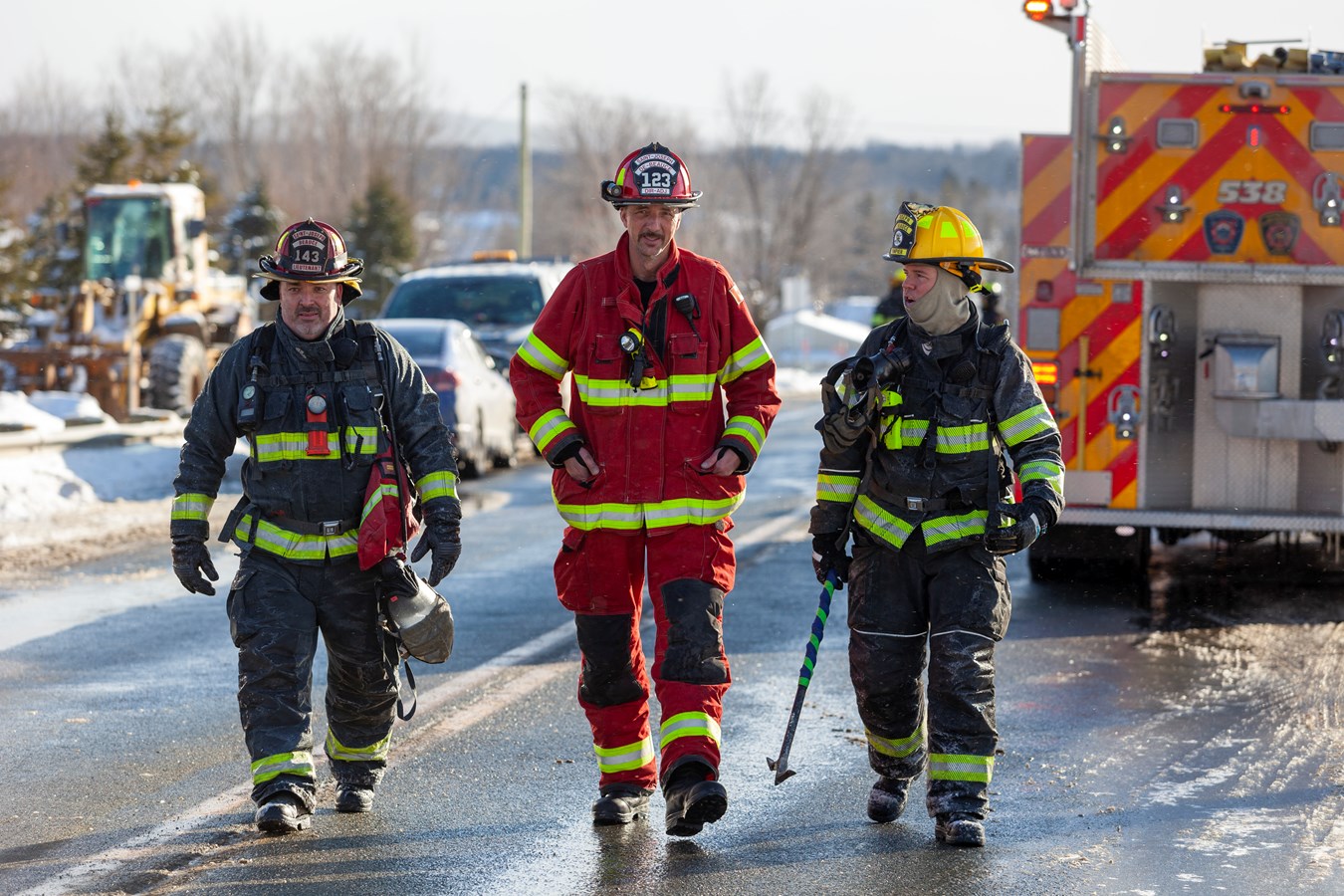 Un garage de Saint-Frédéric complètement détruit par le feu