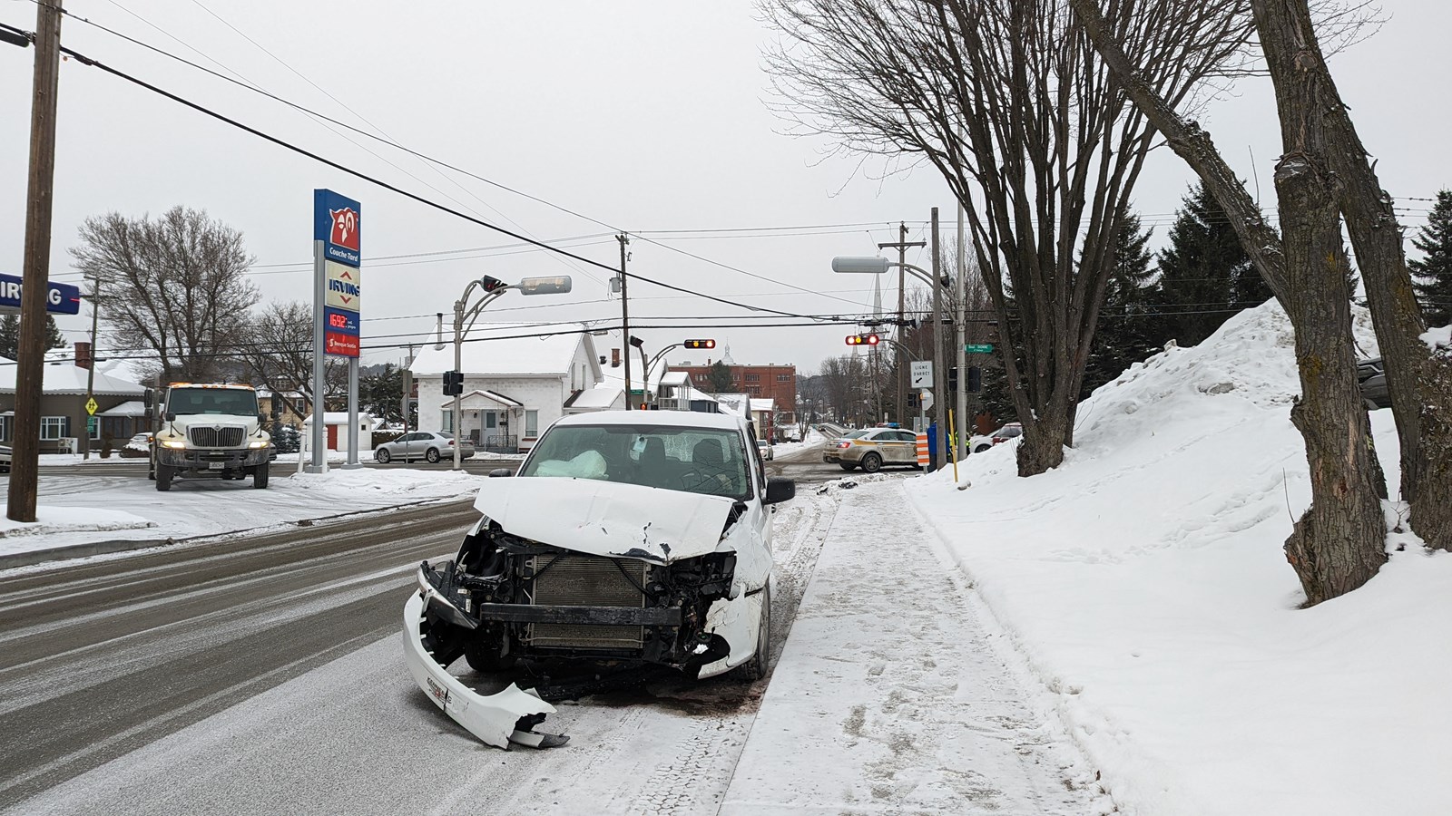 Intervention des services d'urgences à Beauceville et à Saint-Georges