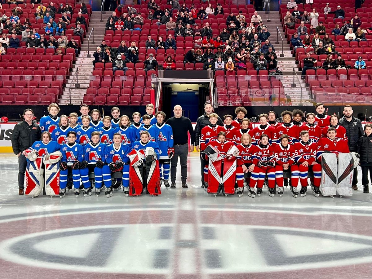 Les Élites Beauce-Appalaches M13 AAA Élite alias les Petits Nordiques, Photo prise par Jimmy Bédard