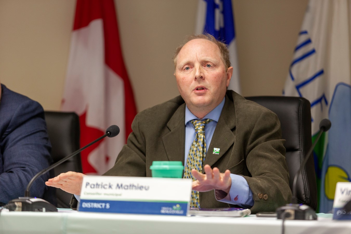 Patrick Mathieu, Conseiller District 5