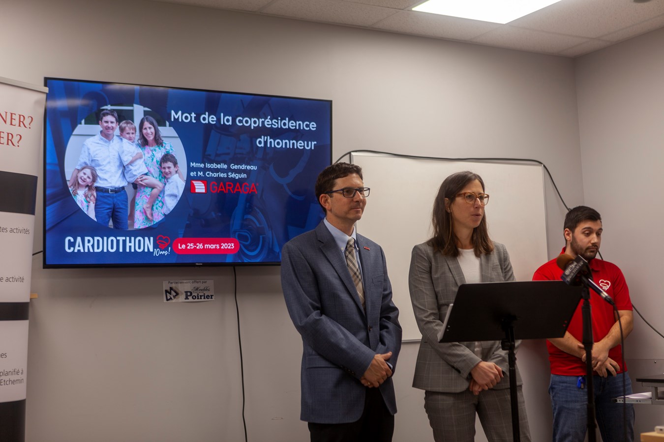 Charles Séguin et Isabelle Gendreau, Coprésident d'honneur