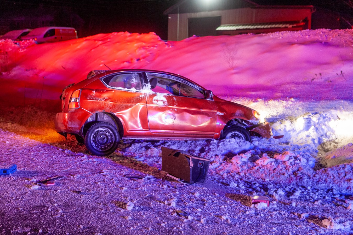 Un jeune conducteur fait une sortie de route à Beauceville