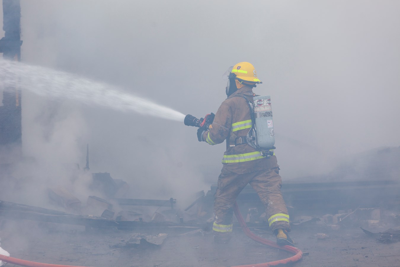 Une résidence détruite par un incendie à Sainte-Marguerite