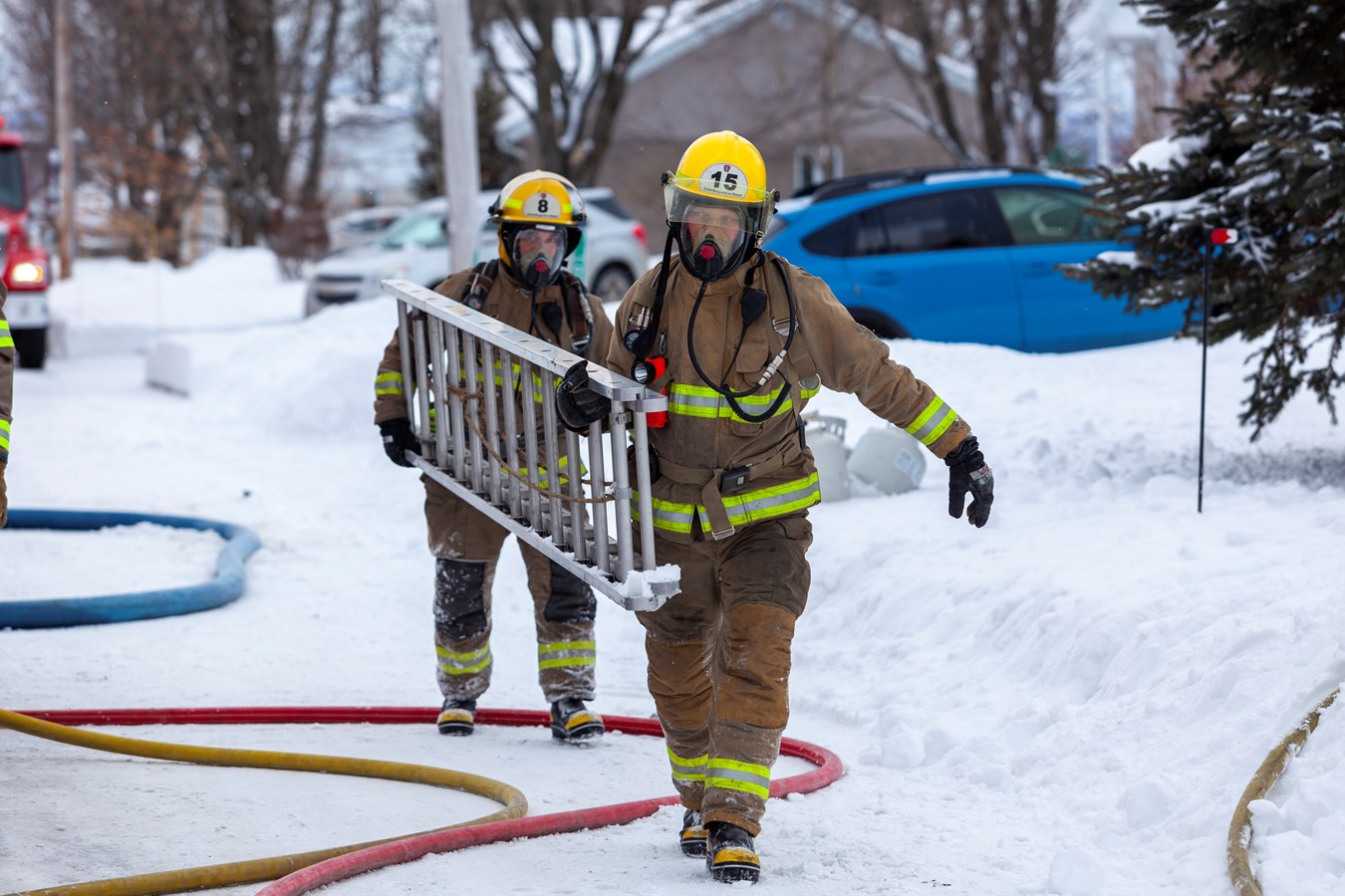 Une résidence détruite par un incendie à Sainte-Marguerite