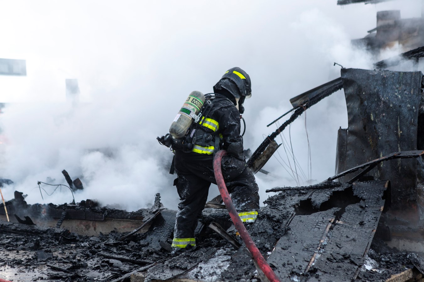 Une résidence détruite par un incendie à Sainte-Marguerite