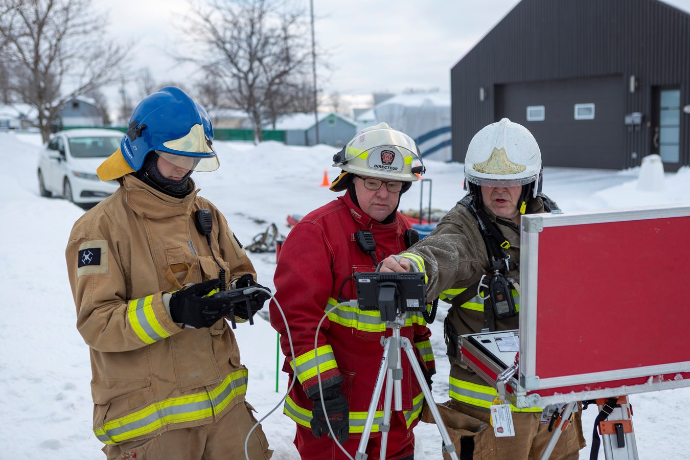 Une résidence détruite par un incendie à Sainte-Marguerite