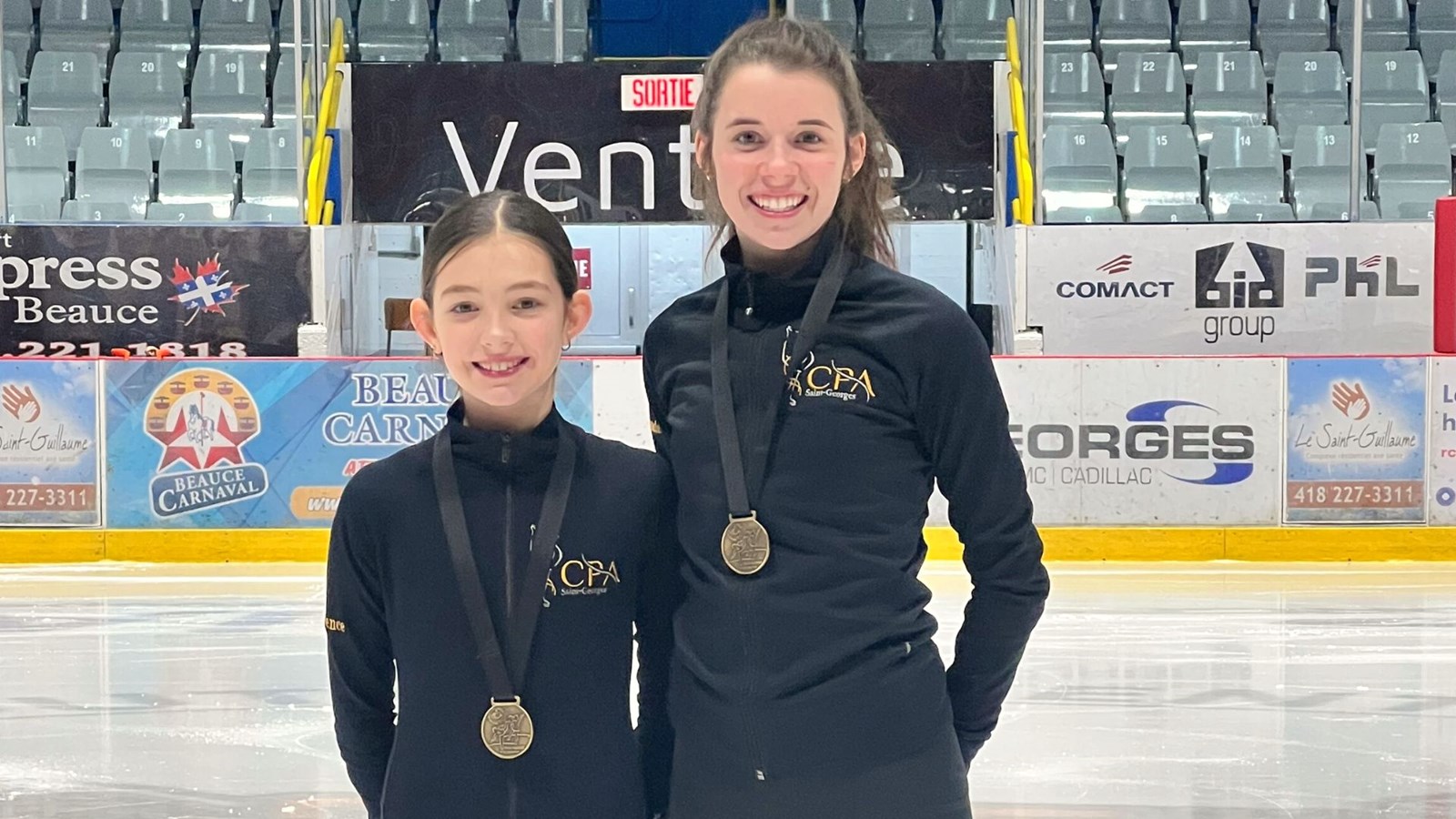 Laurence Duquette et Sarah-Maude Bouchard