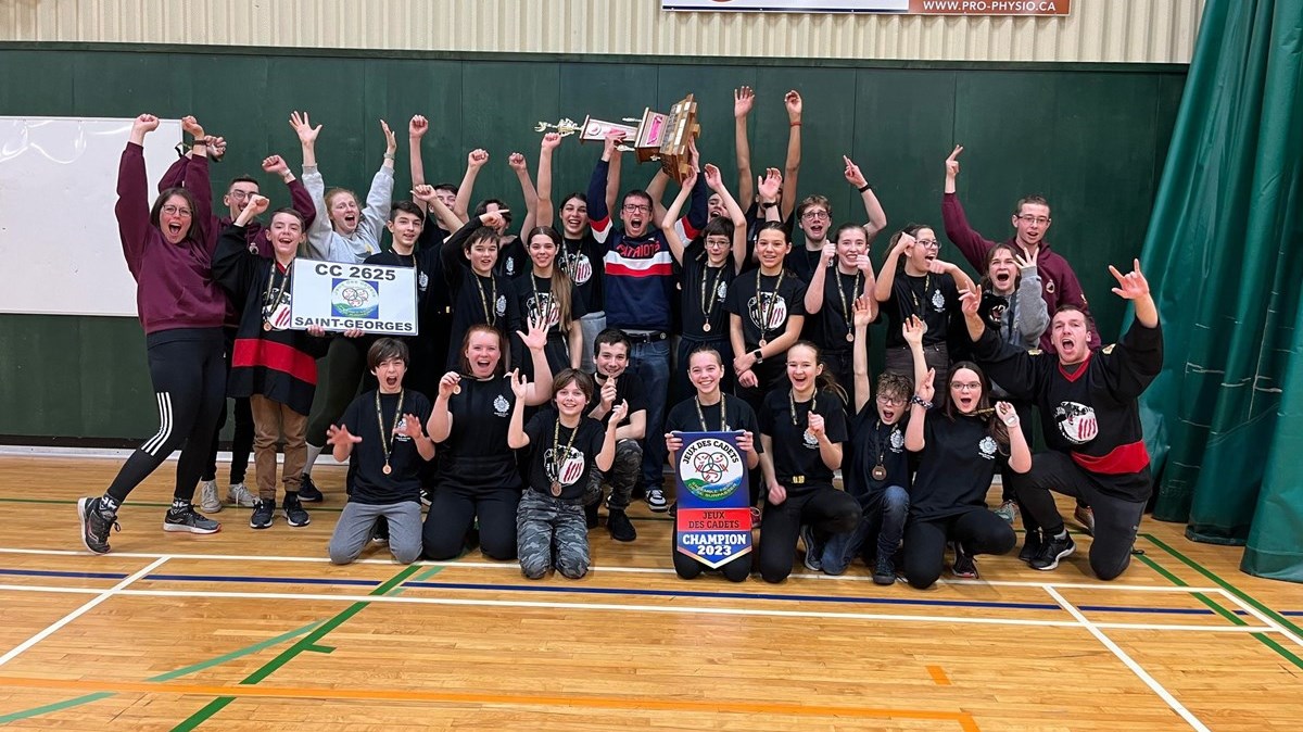 Les Jeux des cadets de Chaudière-Appalaches étaient de retour