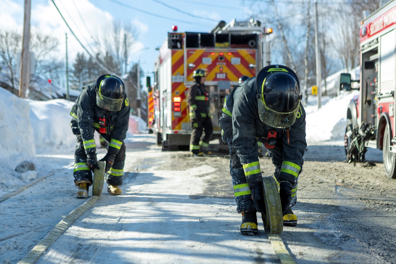 Feu de véhicule à Saint-Georges: les dommages sont limités