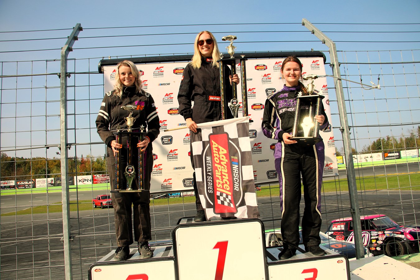 Podium Triple Couronne Féminine