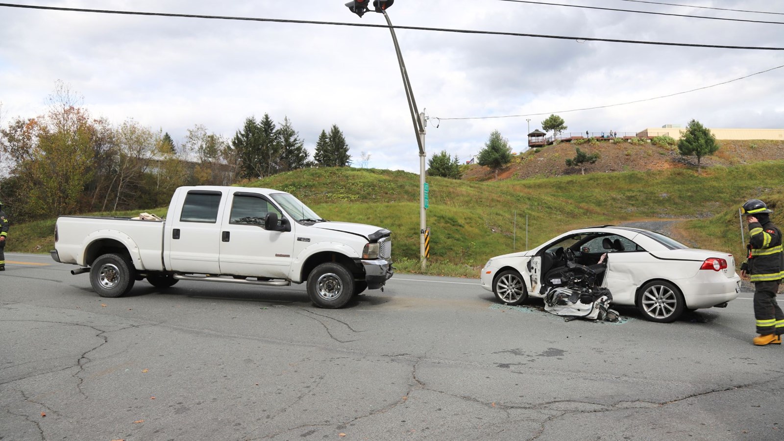 Deux blessés mineurs dans un accident à Saint-Georges