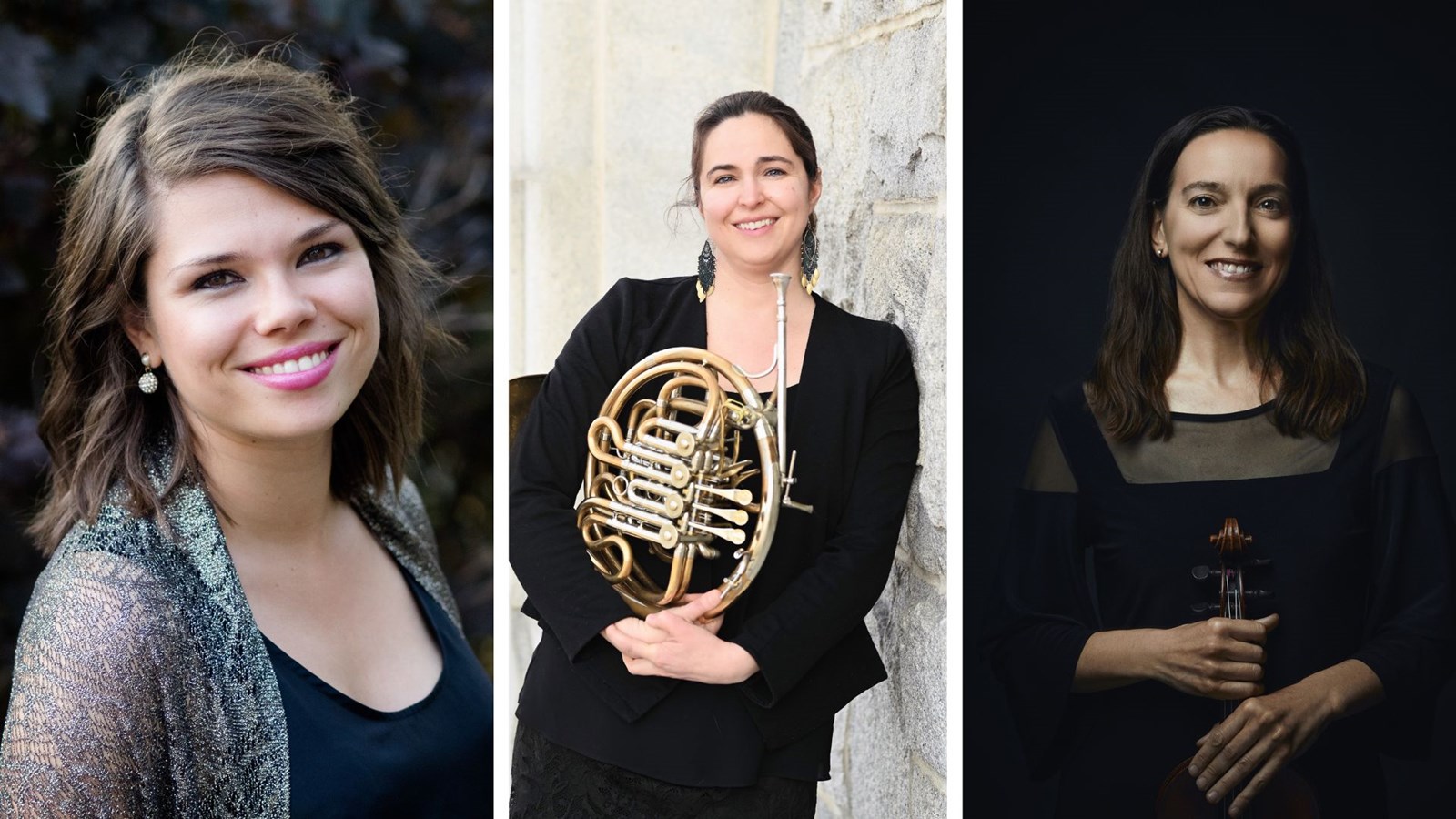 Rosemarie Duval Laplante, Élise Taillon Martel et Noëlla Bouchard