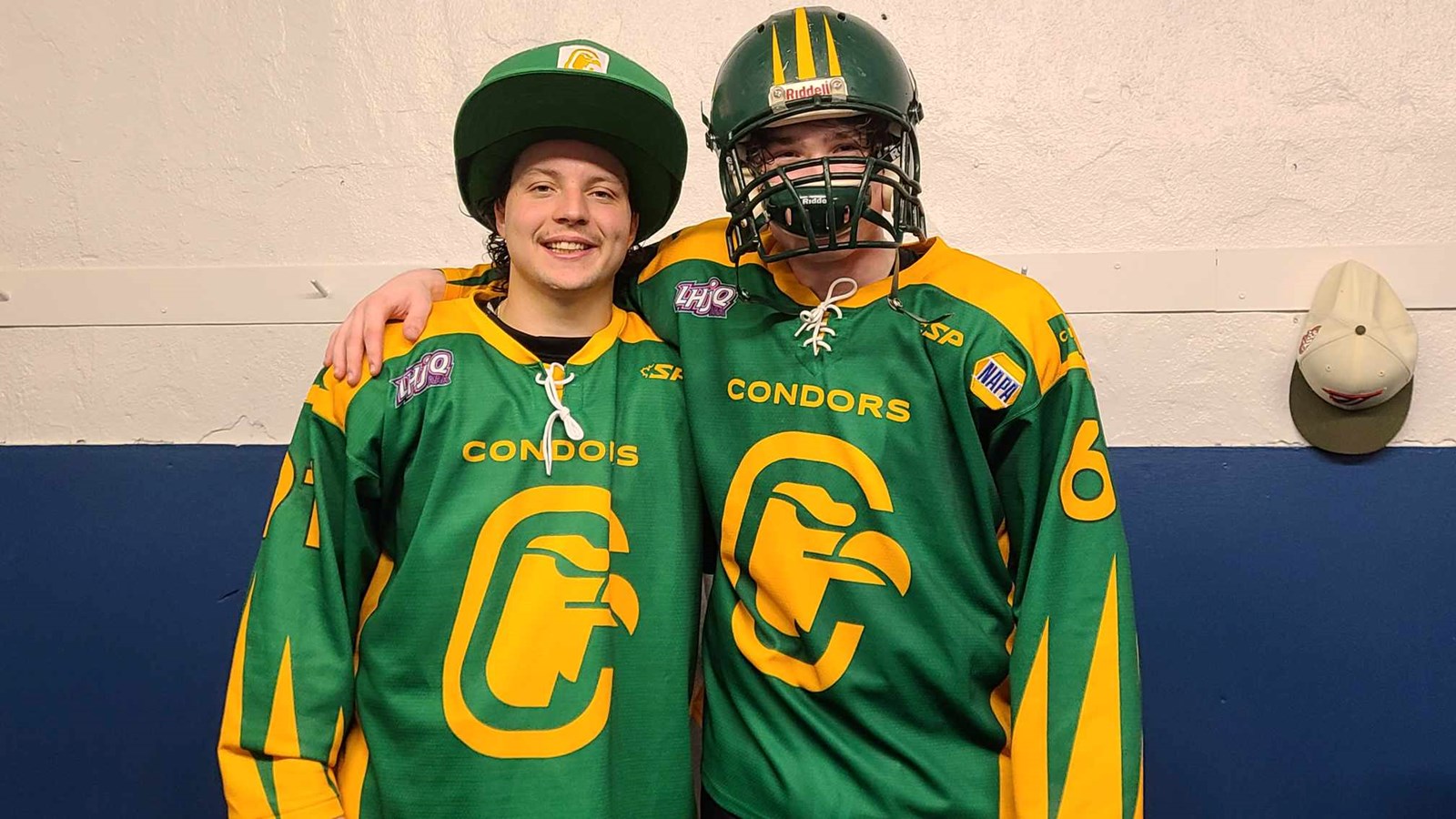 Alexandre Lamarre et Jeremy Roy