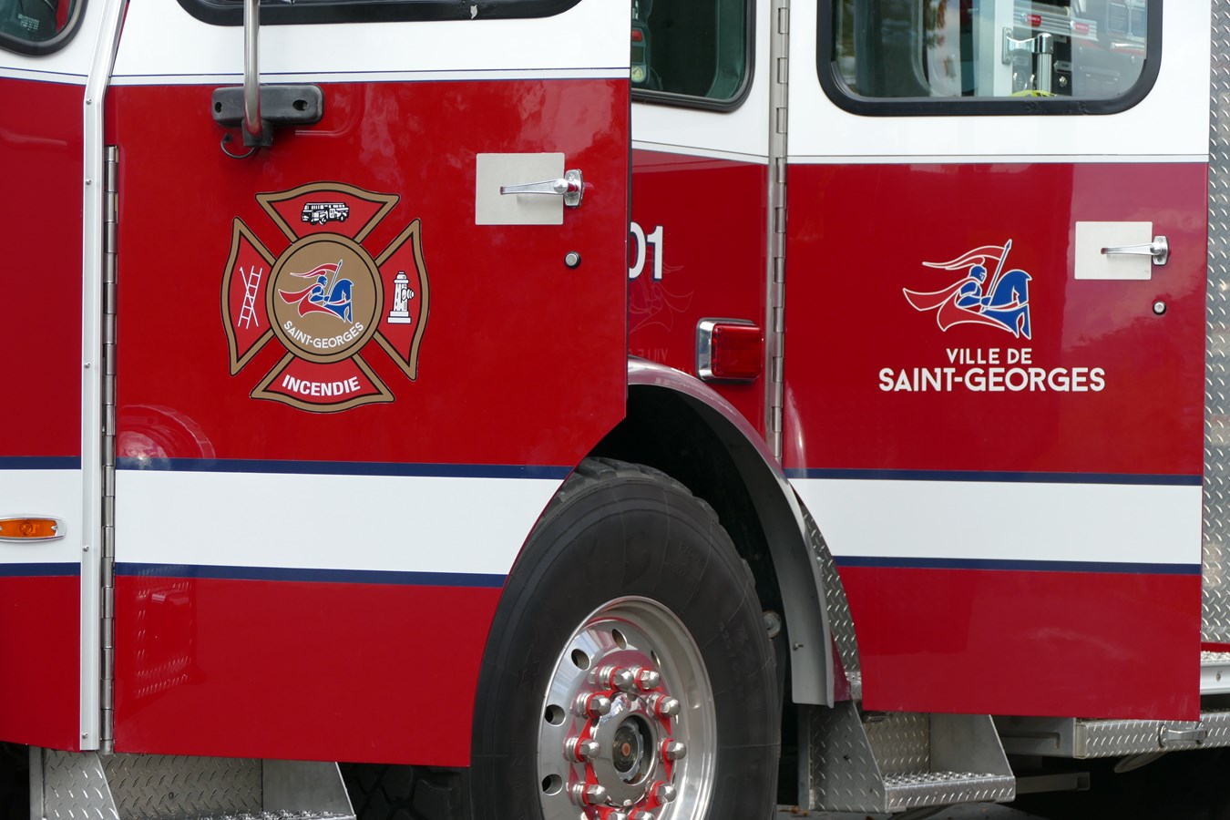 Saint-Georges: les pompiers font rêver petits et grands lors de la porte ouverte