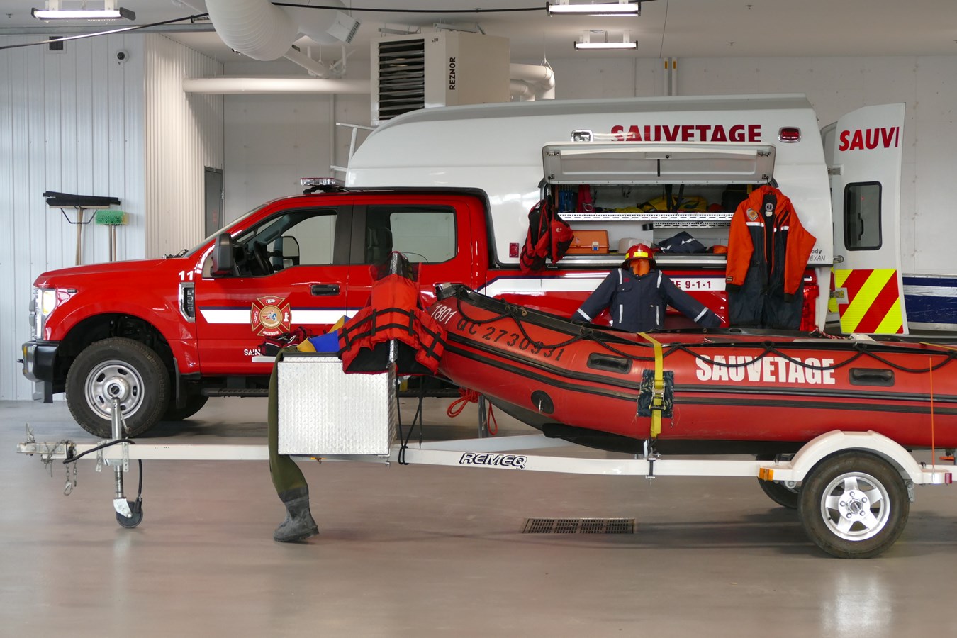 Saint-Georges: les pompiers font rêver petits et grands lors de la porte ouverte