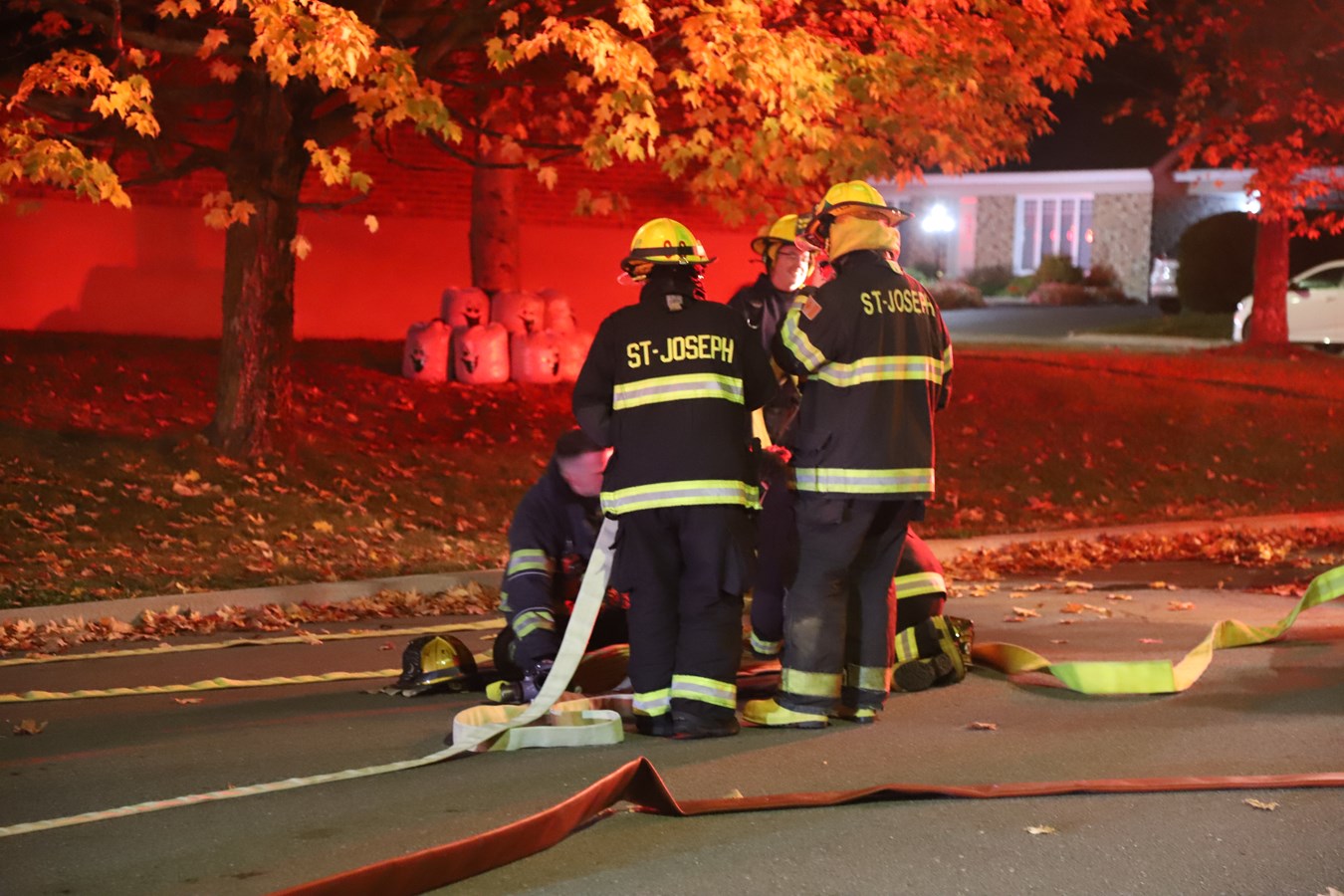 Feu d'industrie chez Royal Mat à Beauceville