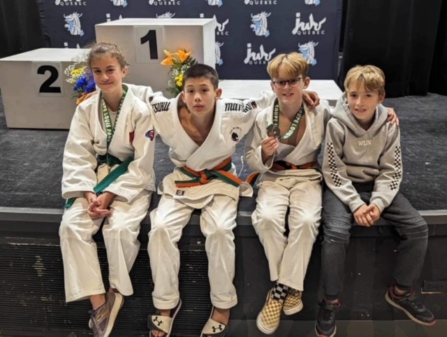Le club de judo de Saint-Georges en réussite à Jonquière
