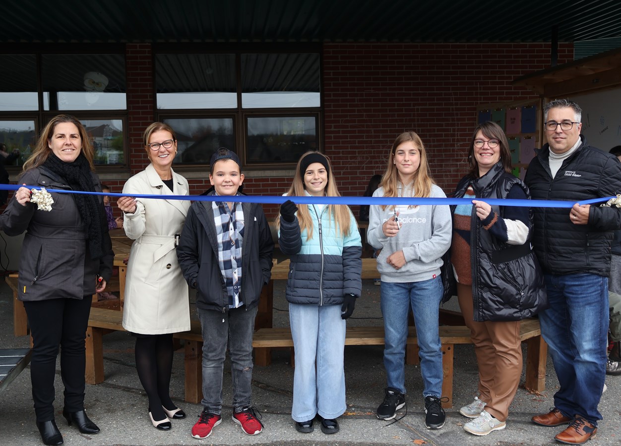 Une nouvelle classe inaugurée à Notre-Dame de Saint-Elzéar