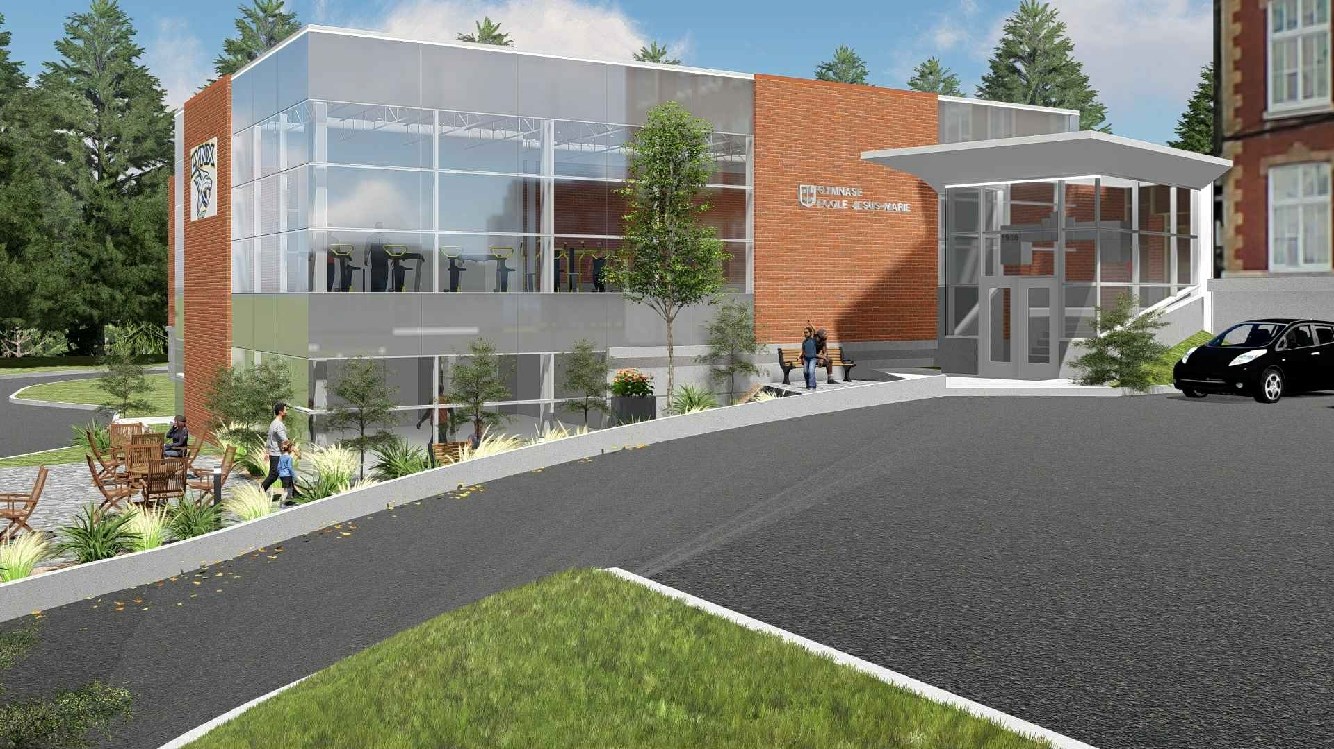 La future salle d'entraînement