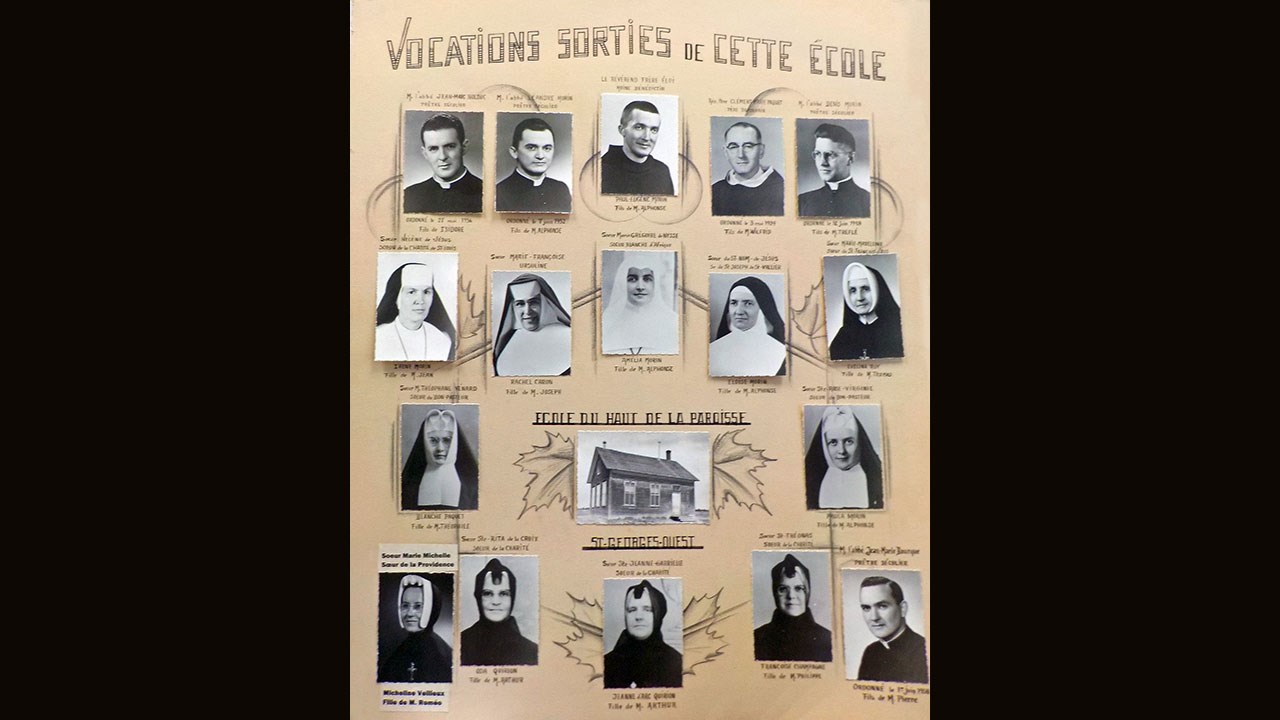 L'une des dernières écoles de rang de Saint-Georges