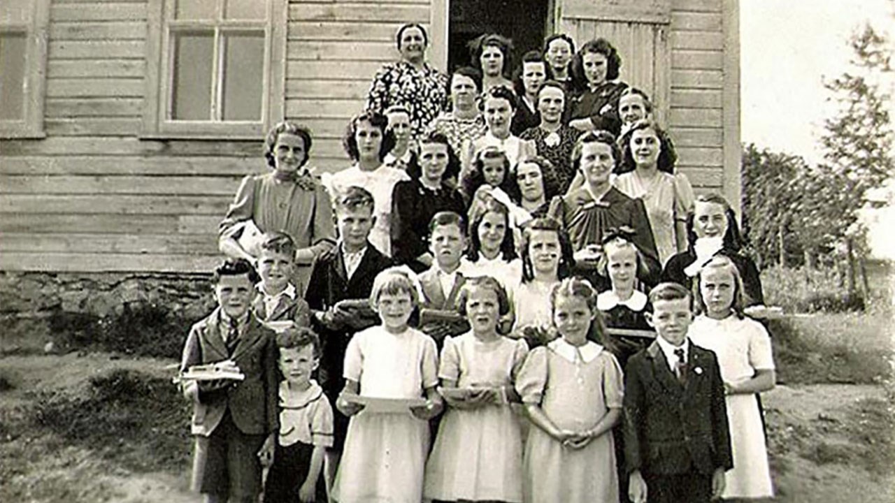 L'une des dernières écoles de rang de Saint-Georges