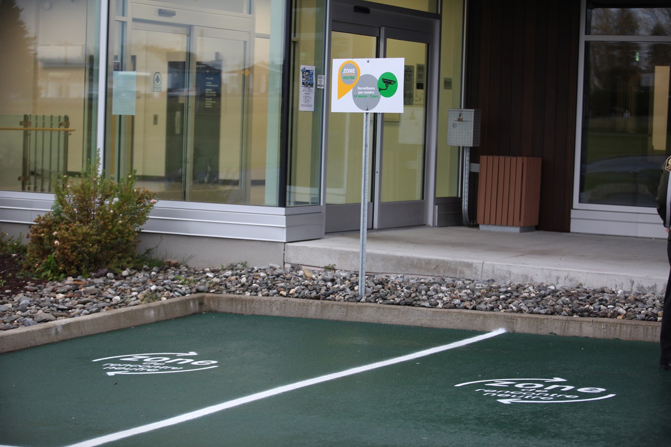 La Sûreté du Québec inaugure une zone neutre à Saint-Prosper
